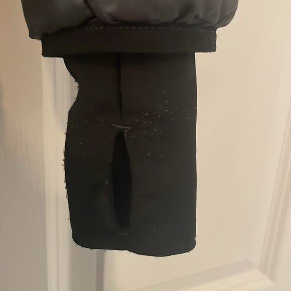 Cintamani down puffy long coat size medium black jacket with hood Iceland long - Picture 5 of 14